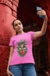 Nature Heart Spirit T-Shirt – Pink(Size-S)