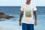 Born to Lead Graphic Tee – White (Size-XXL)