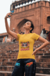 mockup-of-a-woman-in-a-round-neck-gildan-tee-taking-a-selfie-m31337_optimized_100