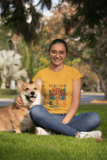 We Are On a Break Tee – Mustard Yellow(Size-S)