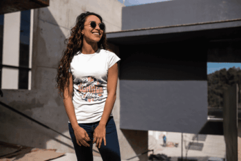 Good Summer Vibes White T-Shirt (Size-M)
