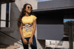 Good Summer Vibes Yellow T-Shirt (Size-S)