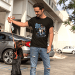 Snap Ride Street Tee – Black(Size-XXL)