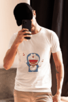 Happy Dora Cartoon Printed T-Shirt – Classic White (Size-S)