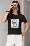 Laughing Dora Cartoon Graphic Tee – Classic Black (Size-XXL)